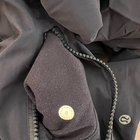 Navy blue jacket with hood - Picture 5 of 5